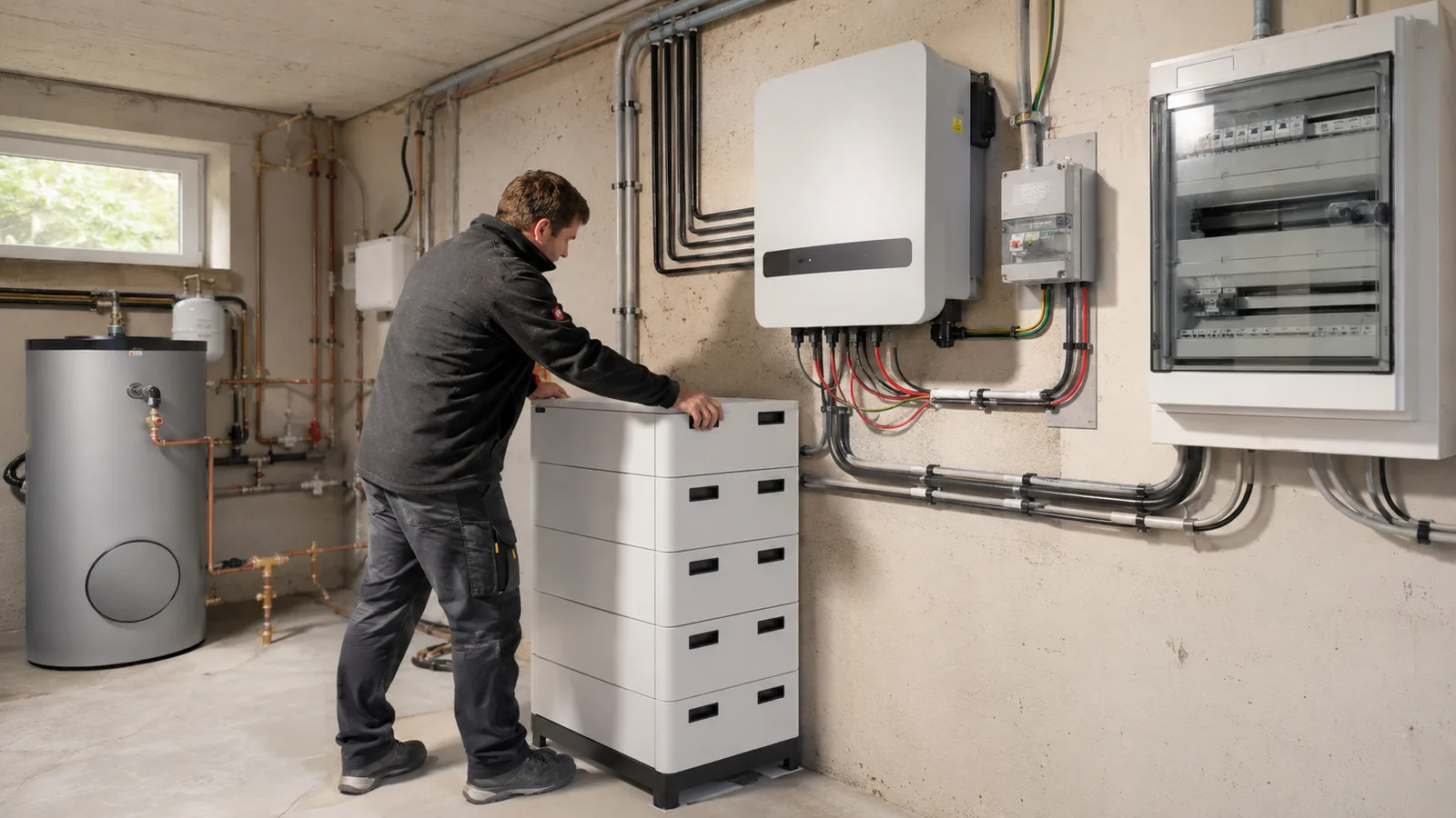 Nachrüstung eines Stromspeichers bei einer bestehenden Solaranlage