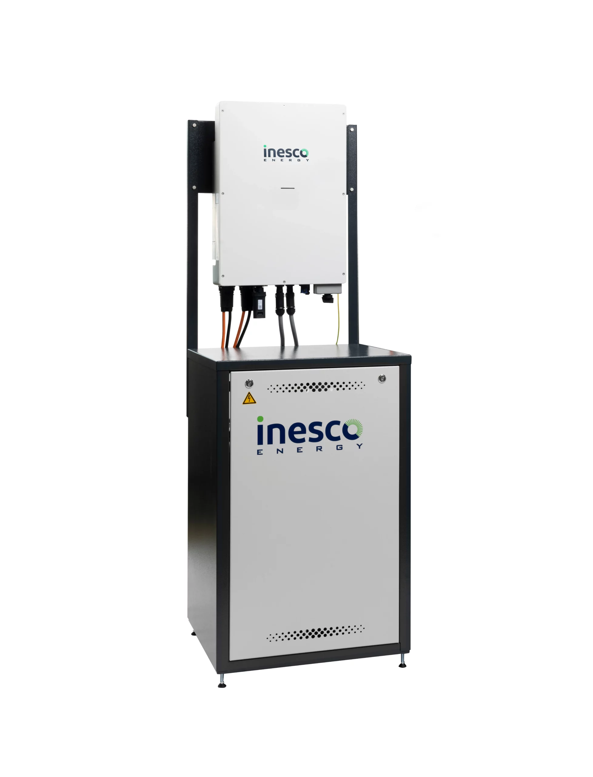 sodistore home Natrium-Ionen-Speicher von inesco: Batterieschrank mit Hybrid-Wechselrichter